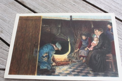 Chromo Côte d'Or Belgische folklore